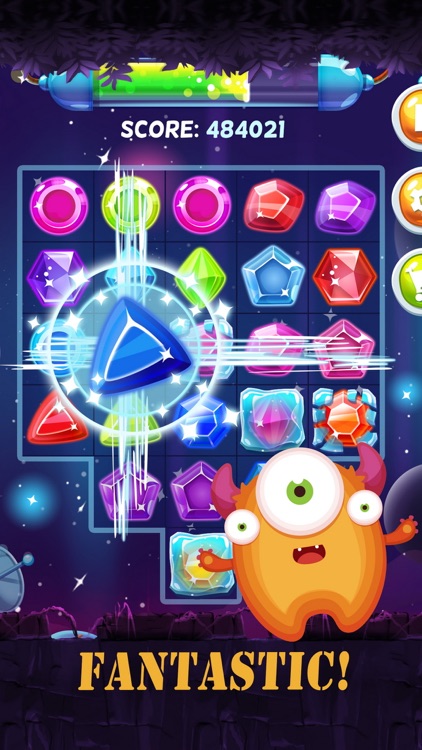 Jewel Galaxy : Best Gems match 3 puzzle