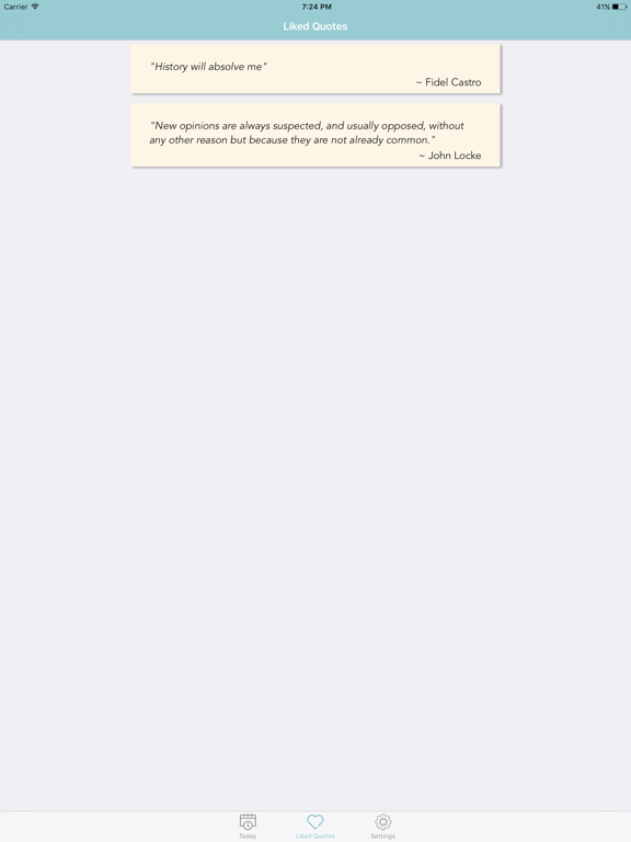 App screenshot