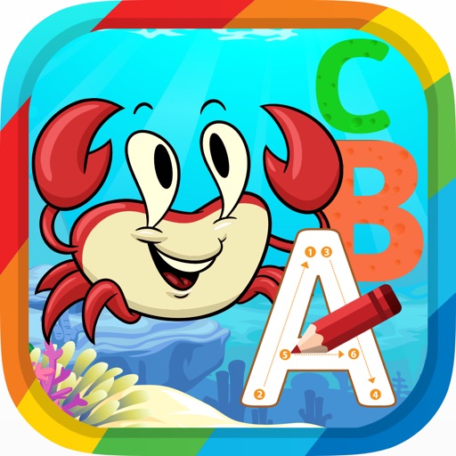 ABC Alphabet Tracing: Cursive Words Kids icon