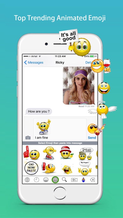 Emoji Keyboard - Cute Gif Emoticons, Fun Stickers