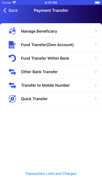 BharuchDCCB Mobile Banking Screenshot