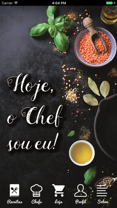 Hoje, o Chef sou eu! Screenshot 1 - AppWisp.com Hoje, o Chef sou eu! Screenshot 1 - AppWisp.com