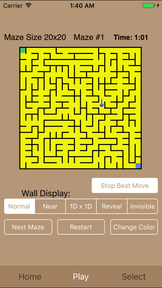 #1. Maze Square (Lite) (iOS) 由: Peter Kramer
