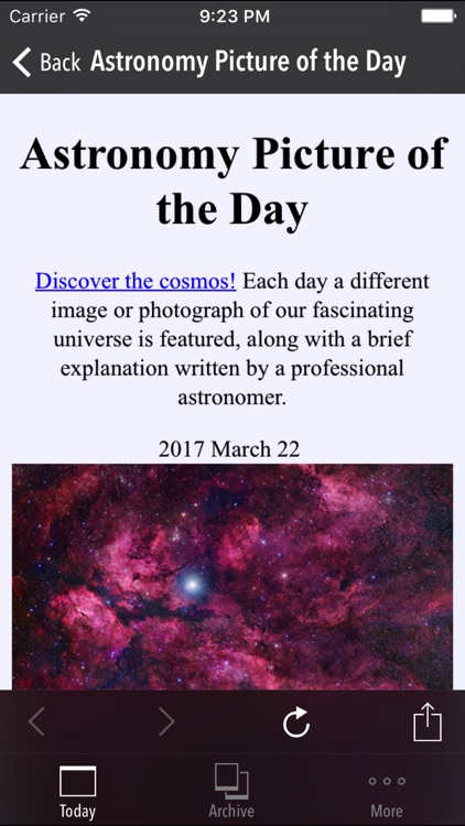 SpaceGeek NASA APOD screenshot-3