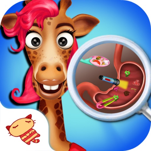 Giraffe's Stomach Doctor-Vet Manager iOS App
