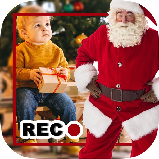 Make a video with Santa Claus icon