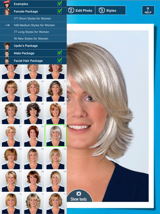 Hairstyle PRO Try On - Hair Styles: Men and Women screenshot-0