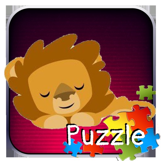 Toddler Lion - King Puzzles & Animal Icon