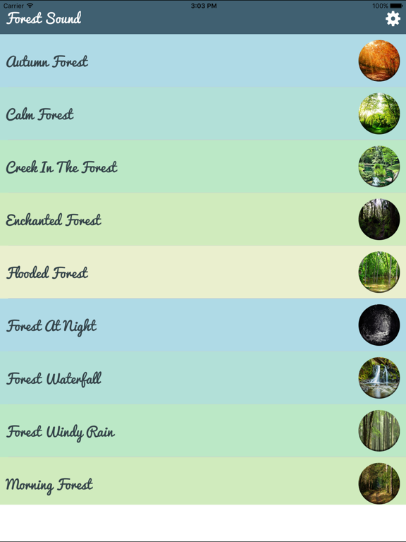 Screenshot #4 pour Forest Sounds - Forest Music,Sound Therapy