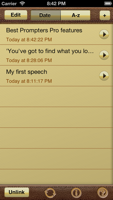 Best Prompter Pro - teleprompter Screenshot