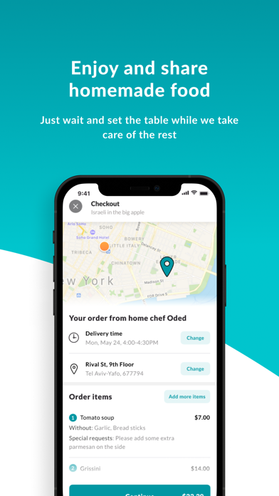 WoodSpoon: Local Food Delivery Screenshot