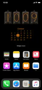 Clock Widget for Home Screen + screenshot #4 for iPhone