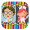 Draw Doctor And Nurse Coloring Page Game Free