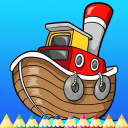 Titanic Painting - Boat coloring book for me app icon