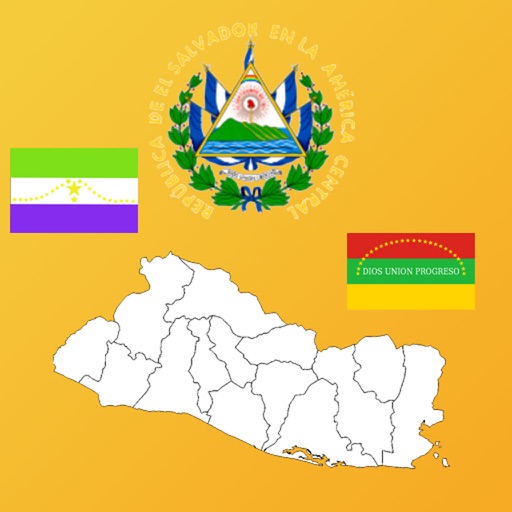 El Salvador Department Maps, Flags, Capitals icon