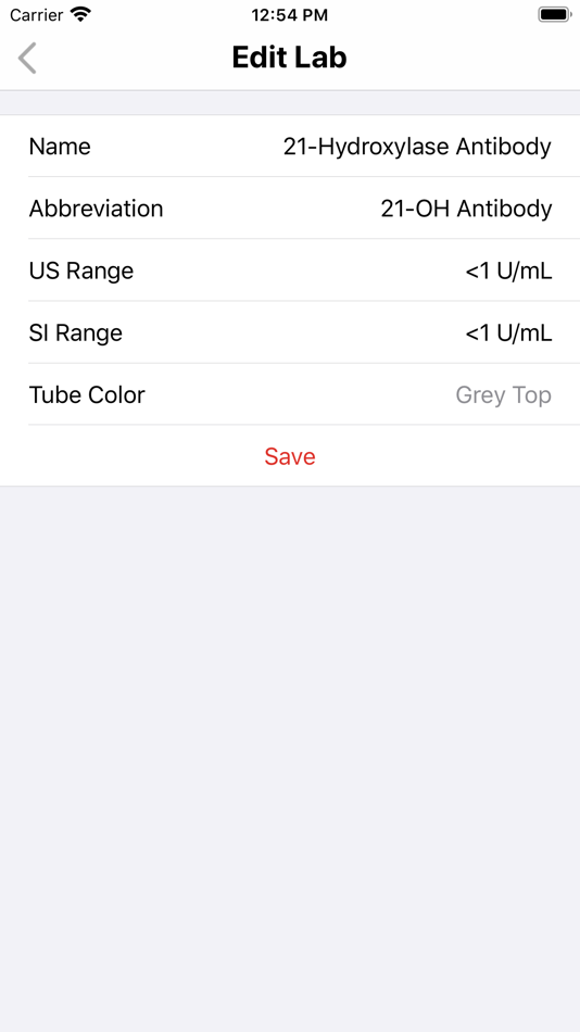 #8. Lab Values Reference (iOS) 由: Imago AI LLC