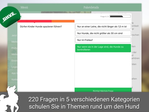 BHV Hundeführerschein screenshot 4