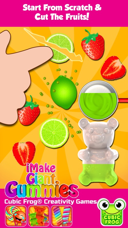 iMake Giant Gummies- Gummy Food Games for Kids screenshot-3