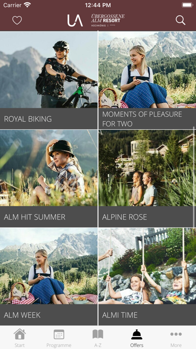 Hotel Übergossene Alm Screenshot