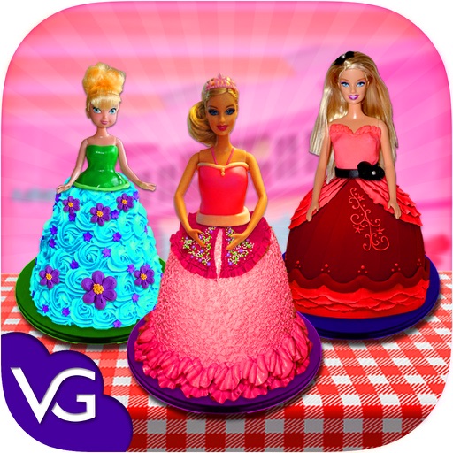 DIY Princess Doll Cake Shop Baker - Design It Girl Icon