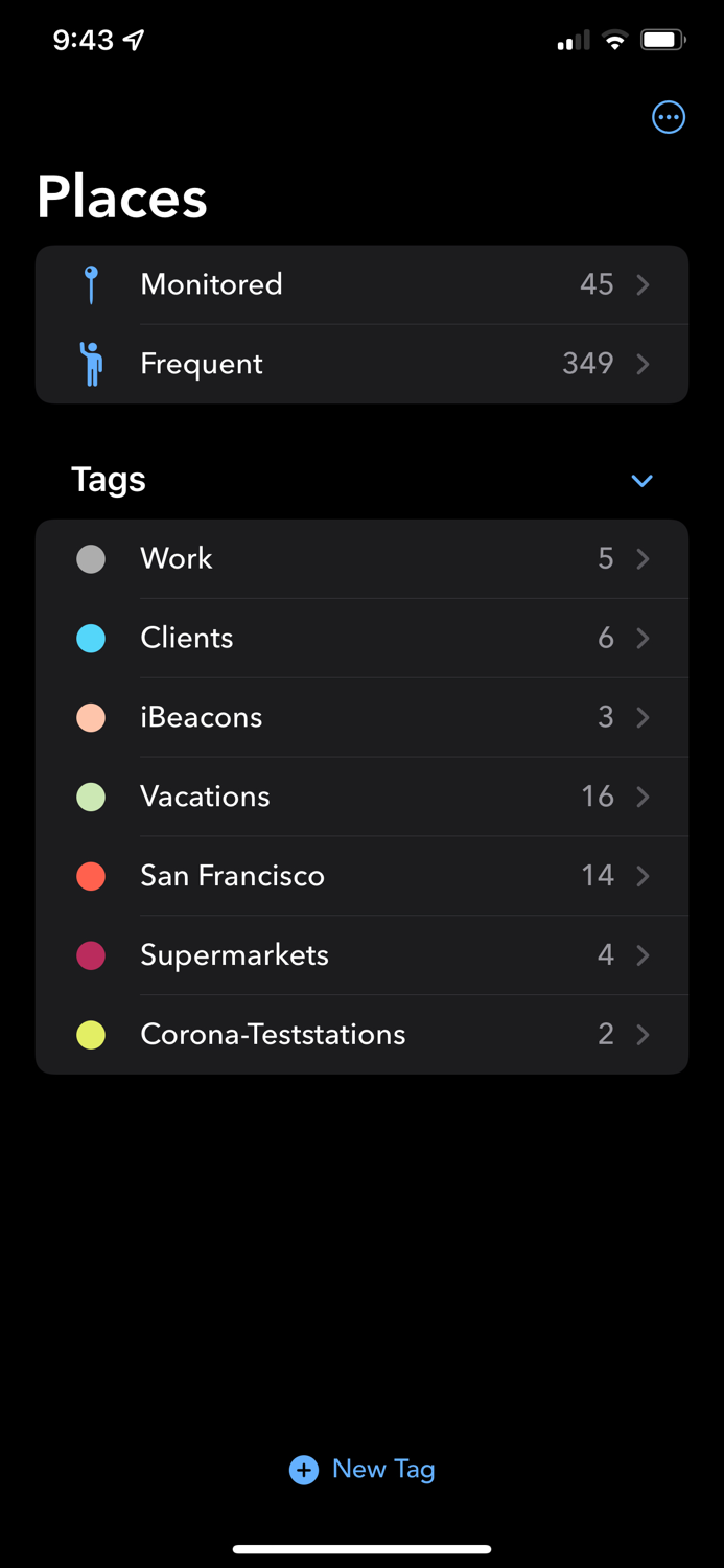 Geofency - Time Tracking