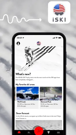 Game screenshot iSKI USA - Ski Snow Track mod apk