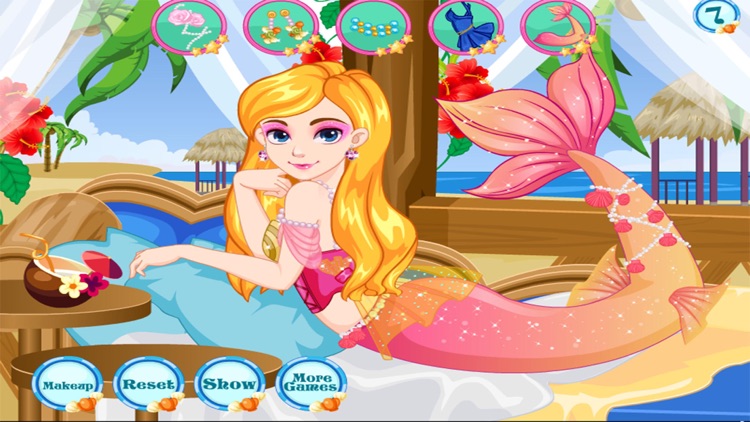 My Beautiful Mermaid Princess Dressup makeup games