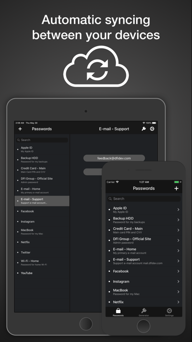 Passwords Cloudのおすすめ画像2