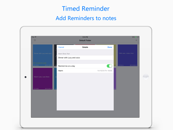 Screenshot #6 pour My Notes Safe Pro