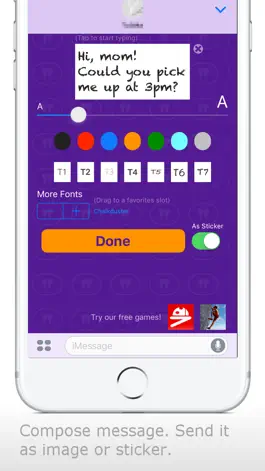 Game screenshot Wordy Extension: A Messages Extension mod apk