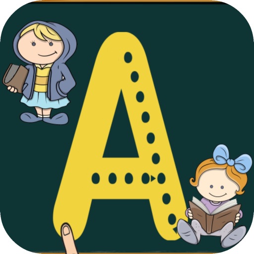 Learning Writing ABC Books - Dotted Alphabet Icon