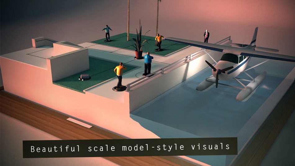 #4. Hitman GO (iOS) От: Deca Live Operations GmbH