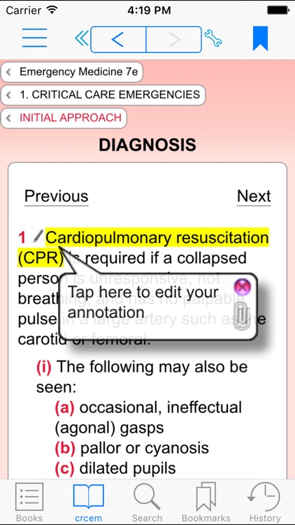 Emergency Medicine: Diagnosis & Management