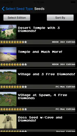 Game screenshot Amazing Seeds for Minecraft mod apk
