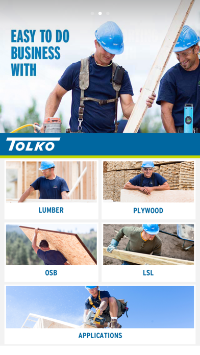 Tolko Product Guide Screenshot