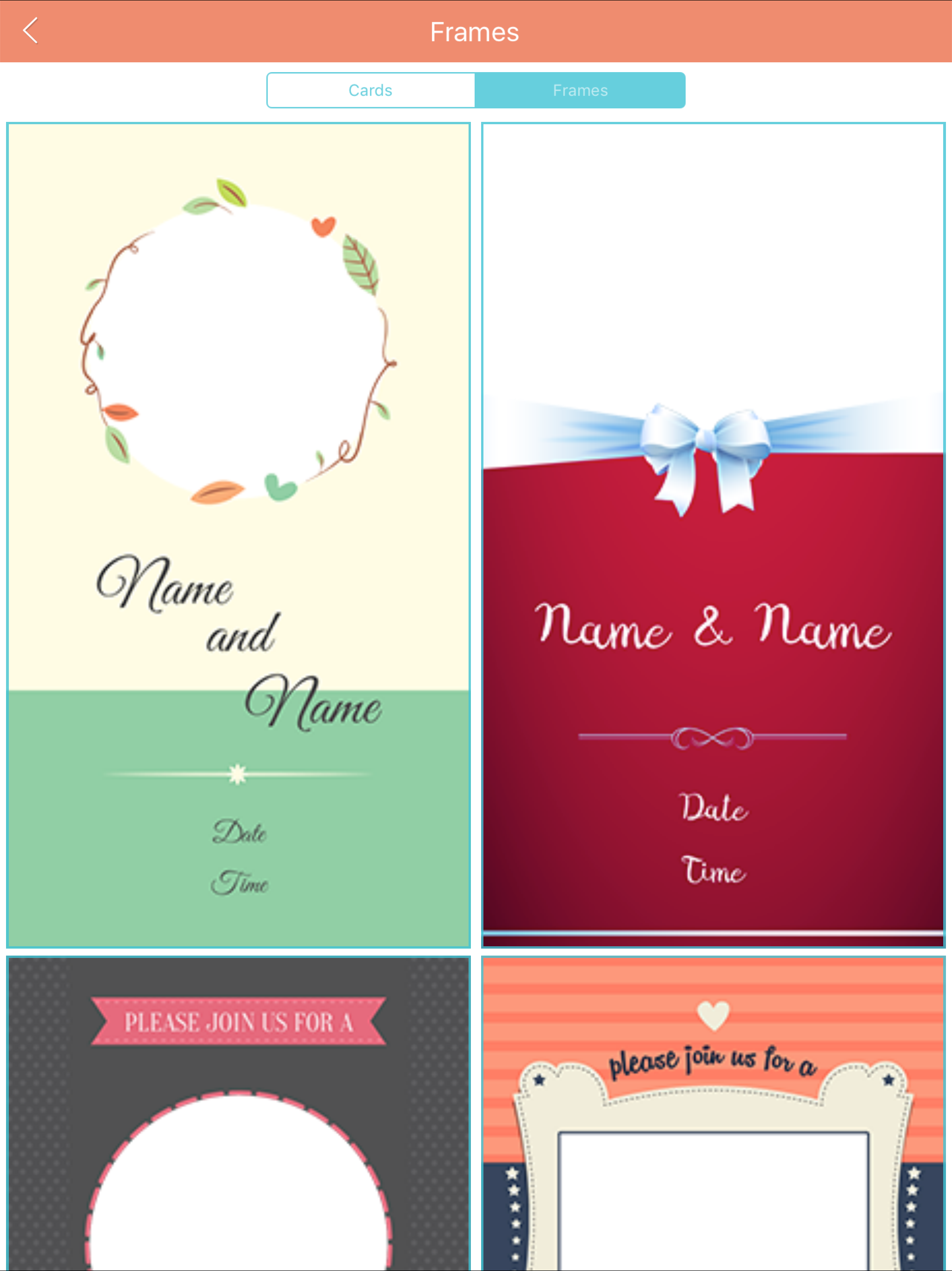 Engagement Invitation Cards Maker