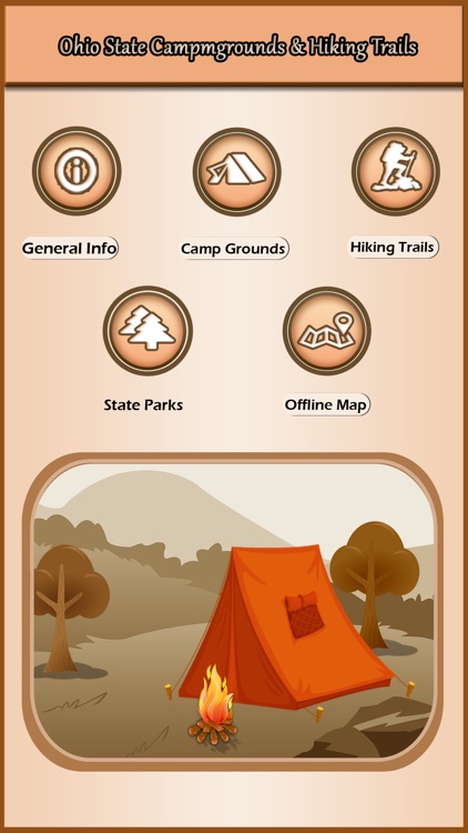 Ohio Campgrounds & Hiking Trails Offline Guide