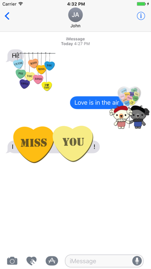 Valentine's Day Stickers - Love
