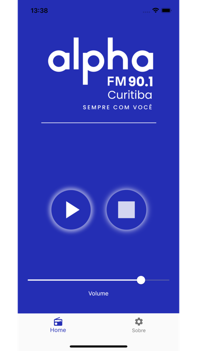 Radio Alpha Curitiba 90.1 FM Screenshot