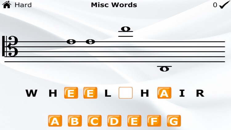Learn To Read Music Notes (Word Game)
