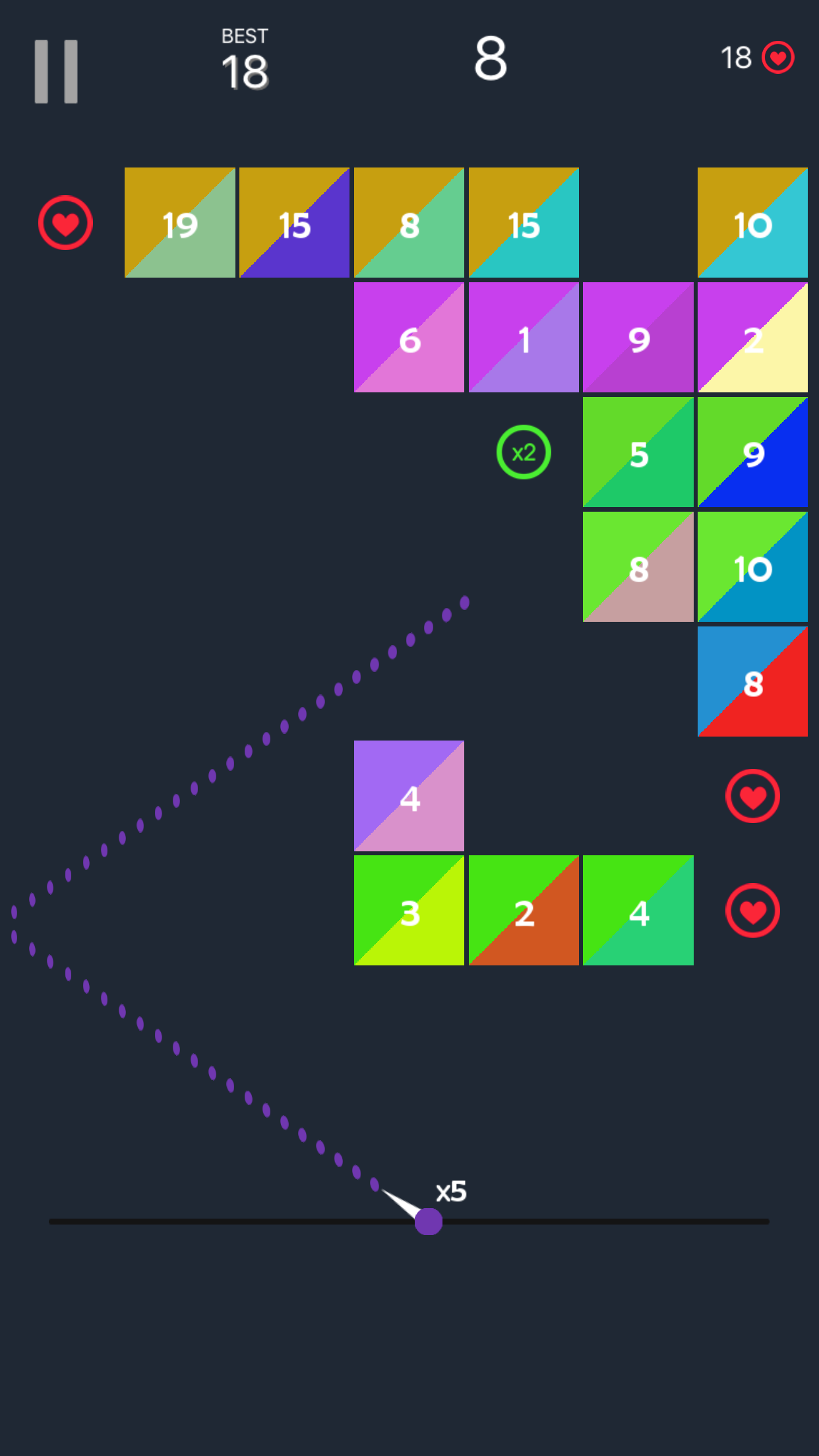 Iron Ball Number Brick Breaker screenshot 3