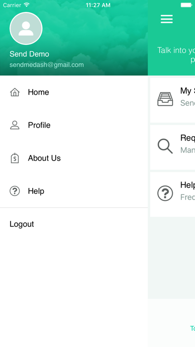Screenshot #2 pour Sendme App