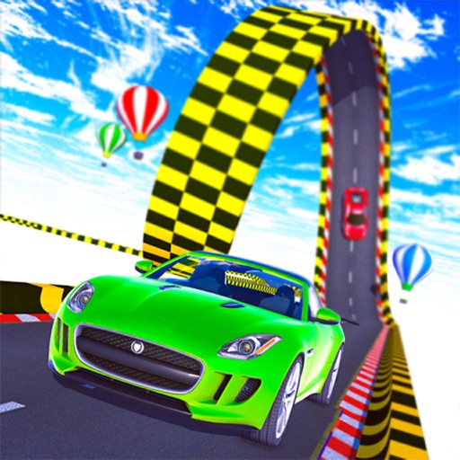 Crazy Car Stunts 3D Mega Ramp Stunt Car Games - Impossible Stunt