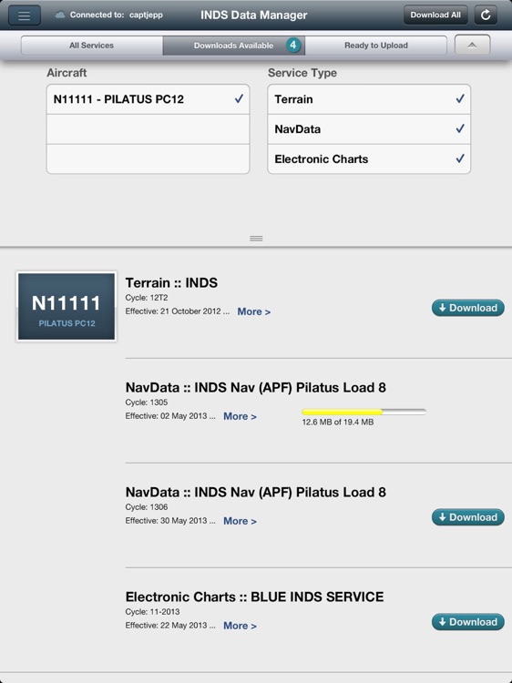 INDS Data Manager by Jeppesen and Honeywell