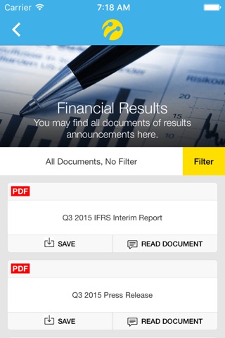 Turkcell Investor Relations screenshot 3