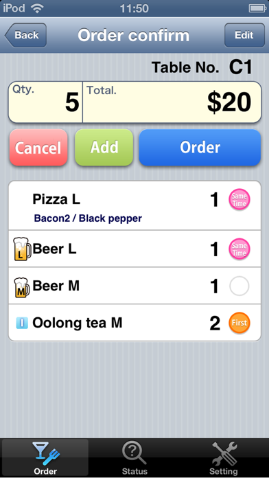 App screenshot