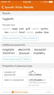 wolfram password generator reference app iphone screenshot 4