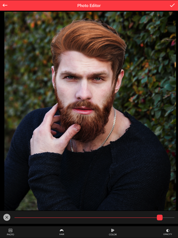 Screenshot #4 pour Man Hairstyle Photo Editor - Man Hairstyle Booth