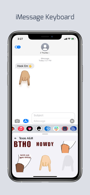 ‎College Emojis Screenshot