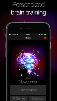 brainy - brain training iphone screenshot 1